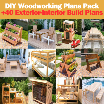 DIY Woodworking Plans Pack